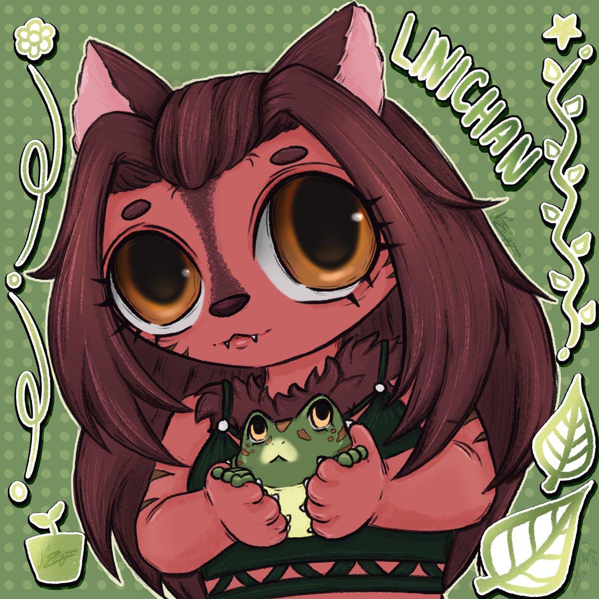 NixZhyon's tweet photo. Finished it offline 
Character credits to @LiniChanMi https://t.co/25ntwjInYO