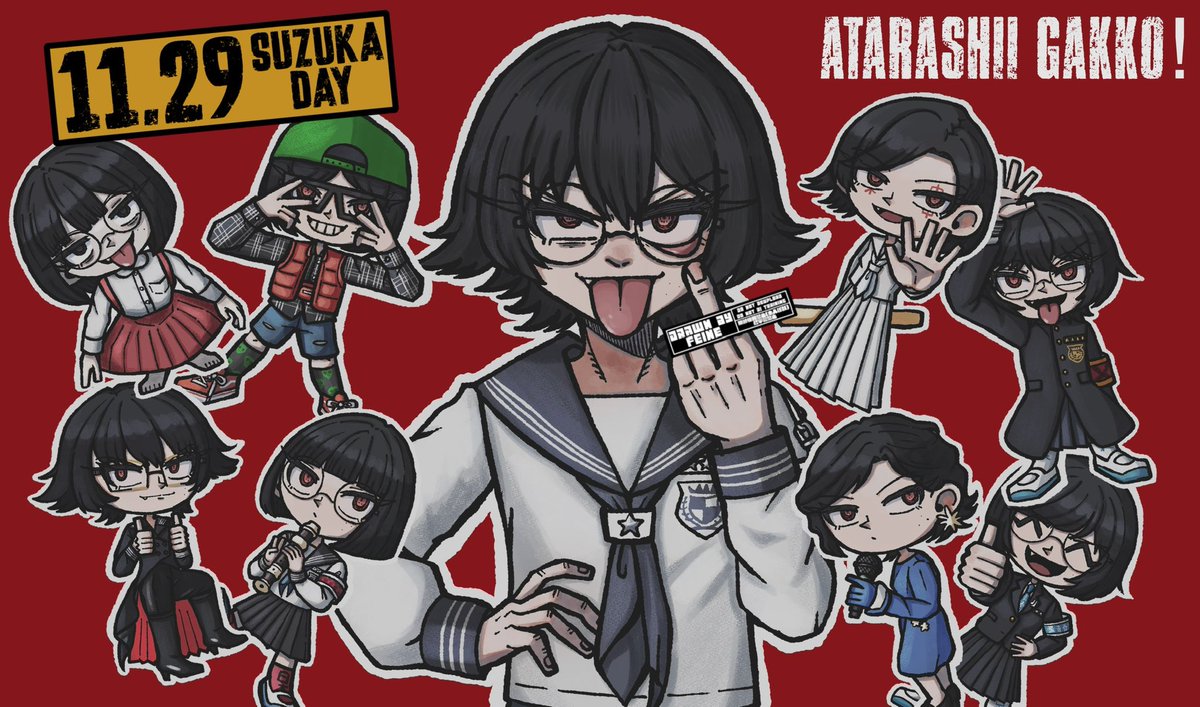 feine_0417's tweet photo. 完走👊
#新しい学校のリーダーズ
#ATARASHIIGAKKO
#atarashiigakko_art https://t.co/DDs02lG5oa