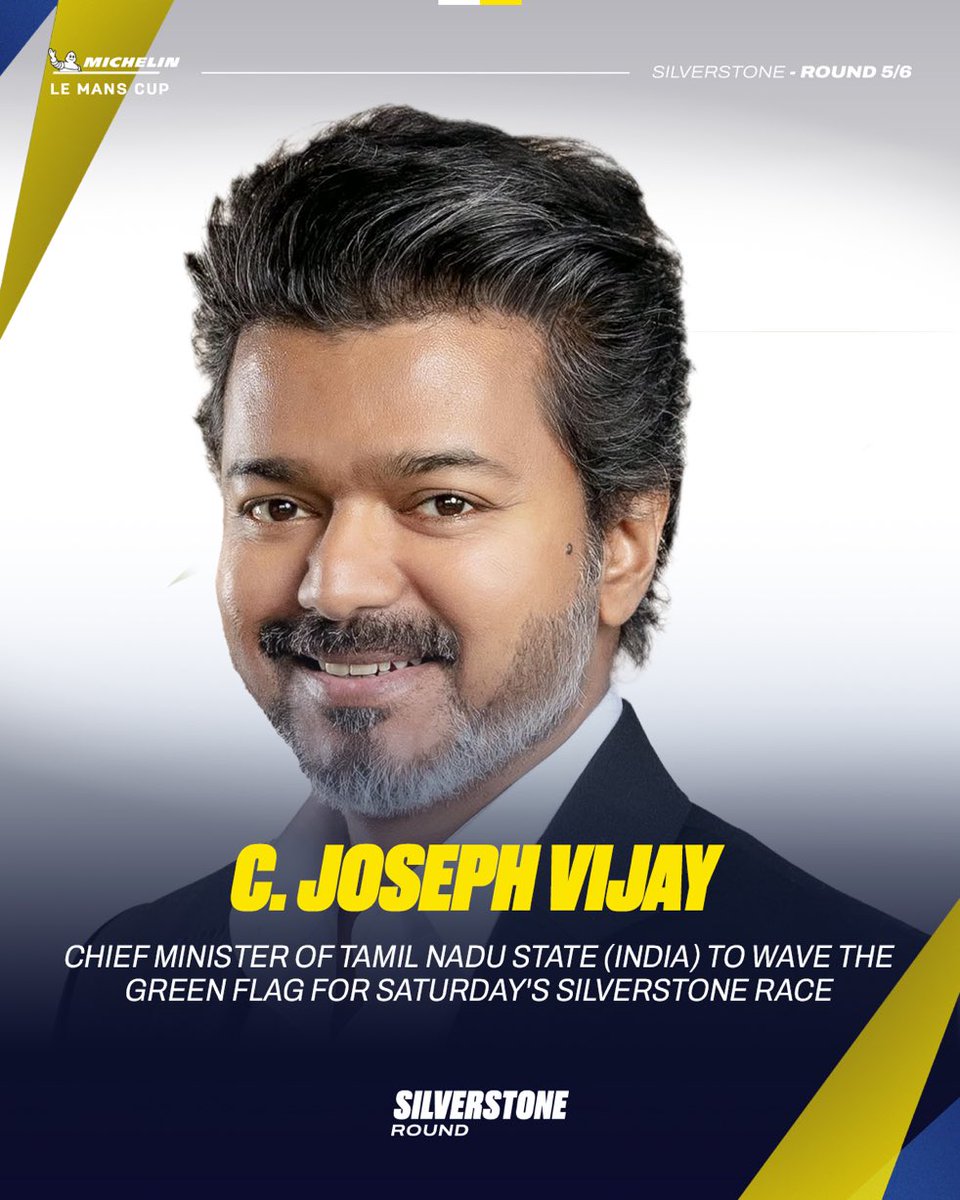 Ayyappan_1504's tweet photo. 🚨CM Vijay — First Indian to wave the green flag at Silverstone 

Proud Moment for us 🙇🏼‍♂️ https://t.co/XD7QuAoqL0