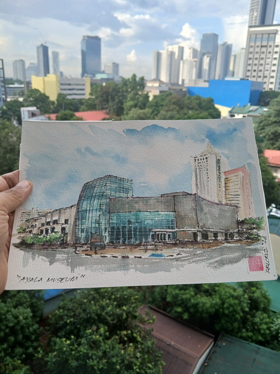 malayangkamay's tweet photo. TODAY’S SKETCH 

GUESS THE SKETCH!

#malayangkamay #arkitalkpilipinas #TodaysSketch #AyalaMuseum #PhilippineArchitecture https://t.co/QU4PmZ7zIx