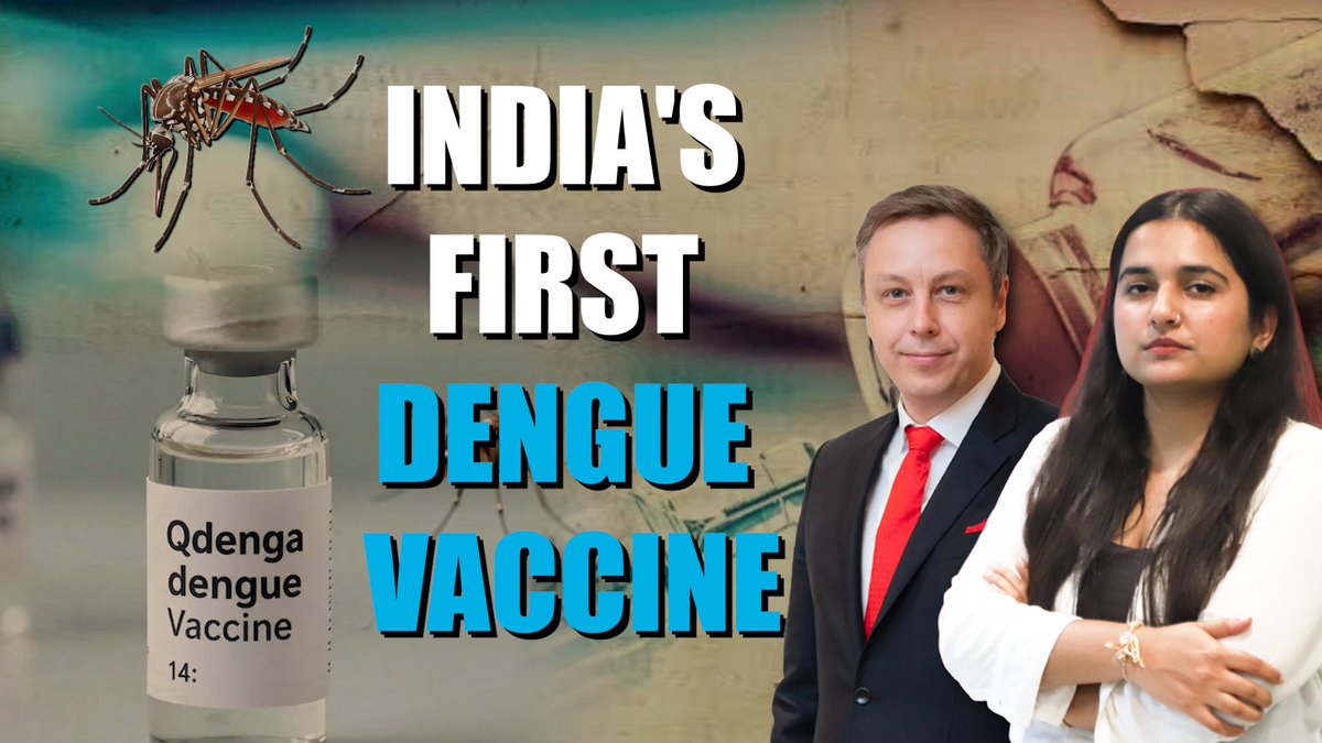 ThePrintIndia's tweet photo. ‘No vaccine guarantees 100% protection.’ Takeda’s Peter Streibl says QDENGA showed more than 80% efficacy against dengue-related hospitalisation &amp; more than 60% against severe dengue. @RichhariyaSneha  speaks to him about what it could mean for India:

https://t.co/kyYaSRv9Oz https://t.co/2OkZvhtowG