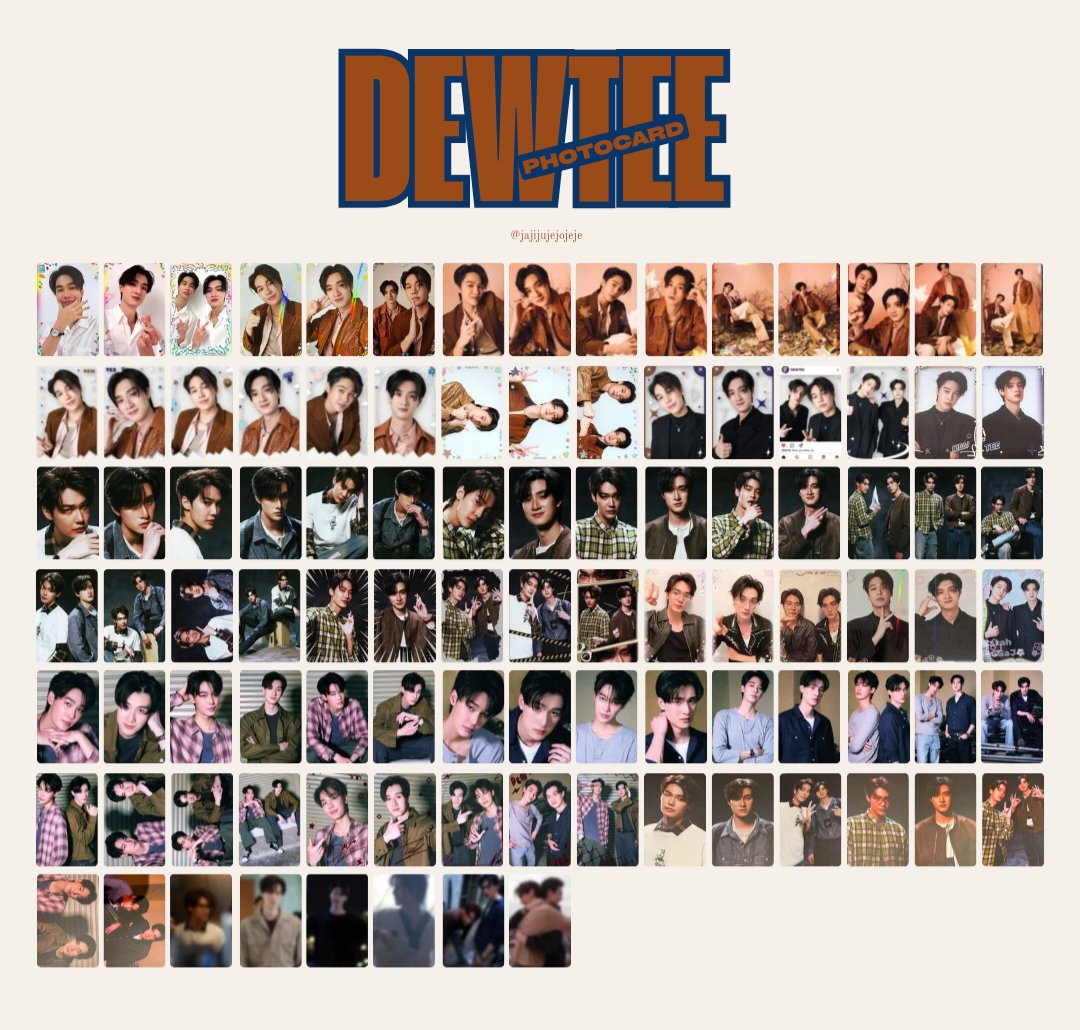 jajijujejojeje's tweet photo. nambah lagi nihh koleksi photocard dewtee, ini belum sama merch lain kaya novel, photostrip, poscard, keychain, dll🤎💙 https://t.co/xZrbl9dhNp