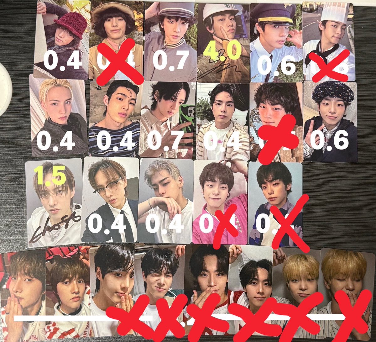 ydxxxxyd's tweet photo. 82MAJOR 에이티투메이저 에투메 82메이저 촉 혀끝 역조공 미공포 포카 양도 싸인포카photocard poca pc wts sell

가격표시제외 각 0.2 3장부터 거래
https://t.co/ktnRnnCNwe

조성일 윤예찬 남성모 황성빈 박석준 김도균 CHOSEONGIL YOONYECHAN NAMSEONGMO HWANGSEONGBIN PARKSEOKJOON KIMDOGYUN https://t.co/FXJ34QZeNL