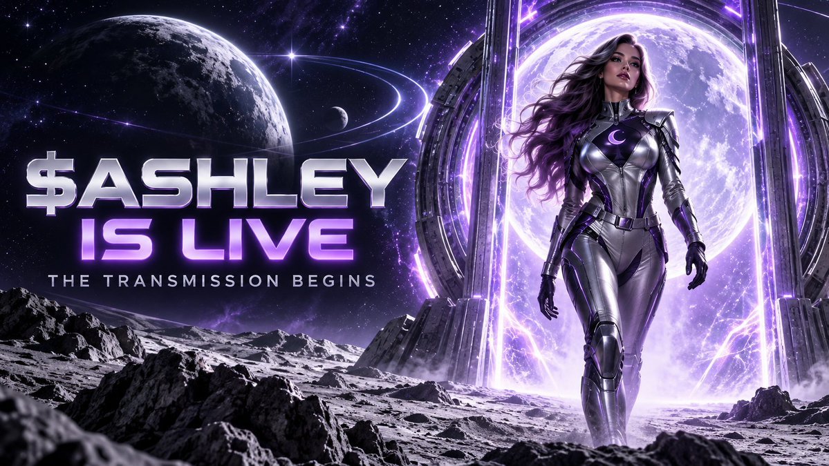 8lI3l's tweet photo. $ASHLEY is live on https://t.co/oAqRADDCIZ. 🌙

The first transmission is open. Five images and one final video unlock at public market-cap milestones.

CA: 7QMHsa2zDUphNmpSpknnsoCRSJXkWw6tqXAjiQb5pump

📊 Buy link:
https://t.co/P9Epq9aZVd

🌐 Website:
https://t.co/5rndwQmLtD

🐦 𝕏 : @ashleymonnstruc

Memecoin. High risk. Verify the CA. DYOR.