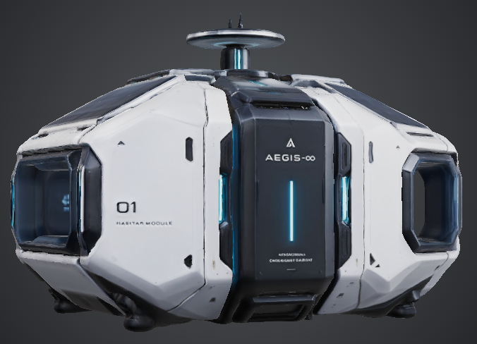 BuildWithND's tweet photo. 🚀 AEGIS-∞ — Autonomous Emergency Habitat

What if a shelter could arrive, deploy, and sustain itself?

AEGIS-∞ is my vision of a near-future autonomous habitat designed for disaster response, remote exploration, and planetary settlement. 

@tripoai 

#Tripo3D #FutureMakers #AI https://t.co/cDZjyxXcii