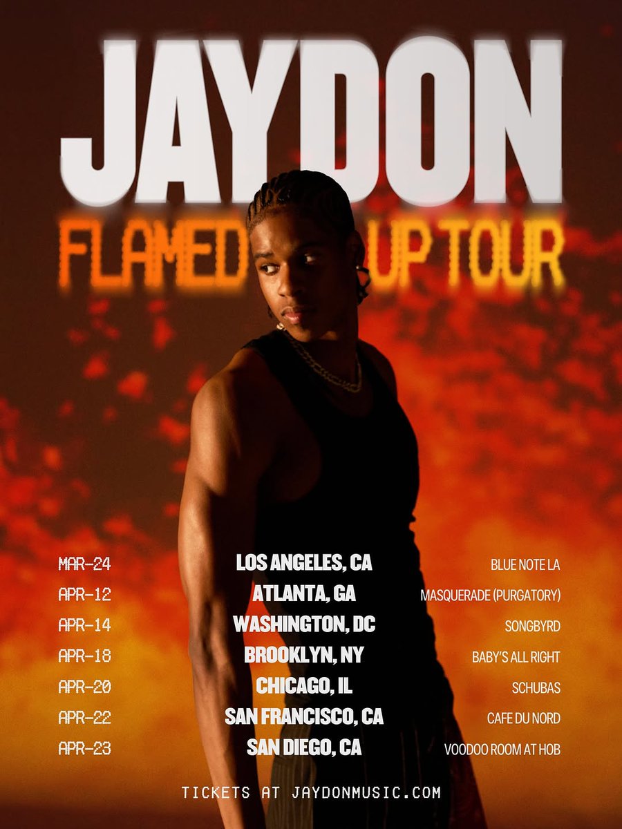 Sigo_Siga's tweet photo. Tell somebody, tell everybody..

FLAMED UP TOUR!

All tickets live on  🖤🔥

Comment what city you hyped for! https://t.co/XcRnVCWAsa