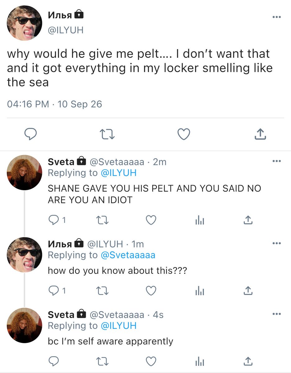 shaneswomb's tweet photo. Shane and Ilya are rookies together on the Centaurs. Shane really likes him so he decides to put himself out there by giving Ilya his pelt. Ilya doesn’t know what it means since he’s never met a selkie before. After rejecting Shane, Ilya has to figure out how to win him back. https://t.co/uIwmJn0TMJ