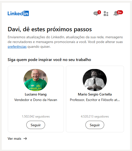 da20web's tweet photo. @LinkedIn atirando pra tudo que é lado! kkkkj https://t.co/QMojUVBoLr