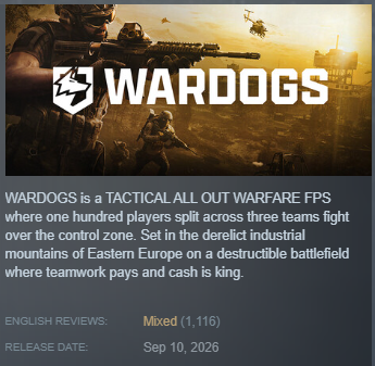 JakeSucky's tweet photo. I understand being upset about queues, but leaving a negative review before you've even played a game is crazy

90% of the negative reviews are people upset by queue or streamers "being whitelisted", despite some of the biggest streamers in the world ALSO still being in queue https://t.co/YxpW1ilFOE
