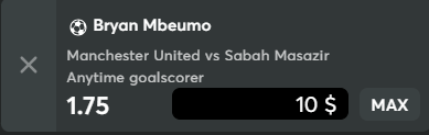 GibCryptoNews's tweet photo. ⚽️ @ManUtd x @FC_Sabah 

Welcome back @ManUtd, the Champions League has dearly missed you.

5-0 @BCGAMEsportswin, could be a lot lot more.

Cunha and Mbeumo both to score. Fill their boots. https://t.co/OLYOZjT6dj
