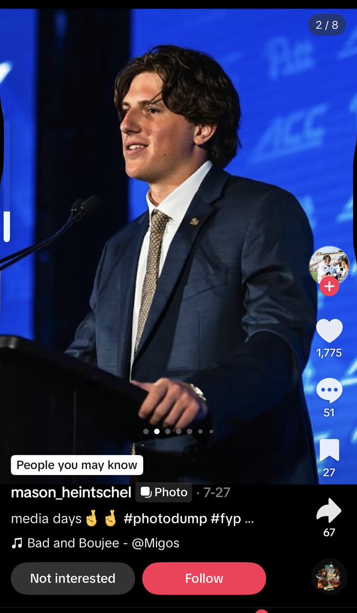 WU_McQueen's tweet photo. “People you may know” and it’s just QB1 https://t.co/ly6oQ8Im8q