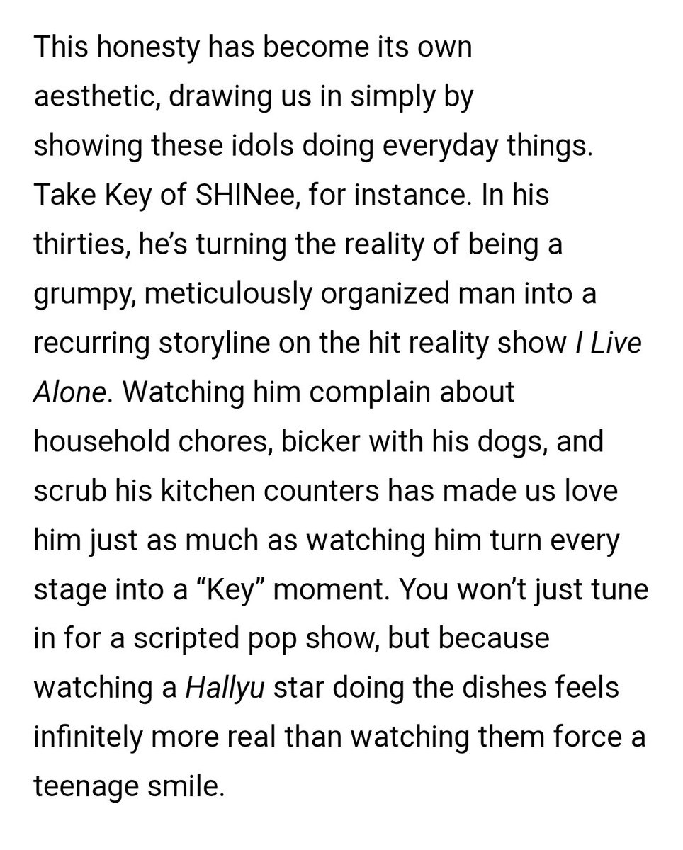 diorkibum's tweet photo. 📰 SHINee & Key were mentioned in a Rolling Stone India (@RollingStoneIN) article about K-pop idols in their 30s

https://t.co/xW5UySDFUq

"[...] older veterans like SHINee and EXO continue to release new and experimental music, often decentralizing their individual careers into solo labels while keeping the collective brand alive."

"This honesty has become its own aesthetic, drawing us in simply by showing these idols doing everyday things. Take Key of SHINee, for instance."

"[...] Shinee’s introspective “The Feeling,” which explores running on an empty tank and feeling trapped in a routine, are now taking on these dilemmas head-on."

#키 #KEY #샤이니 #SHINee