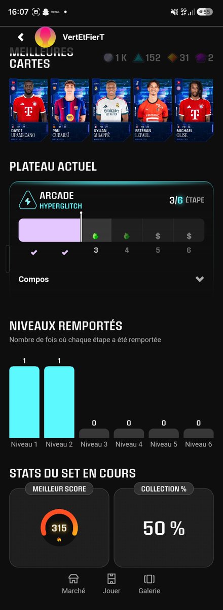 VillaPour's tweet photo. Toujours des places de dispo dans notre team #HyperGlitch sur #Sorare, on est 7 bien armés, objectif enchaîner les tops niveaux ! Hesitez pas a me contacter pour rejoindre si vous êtes motivés ! https://t.co/JlkPGkh52n