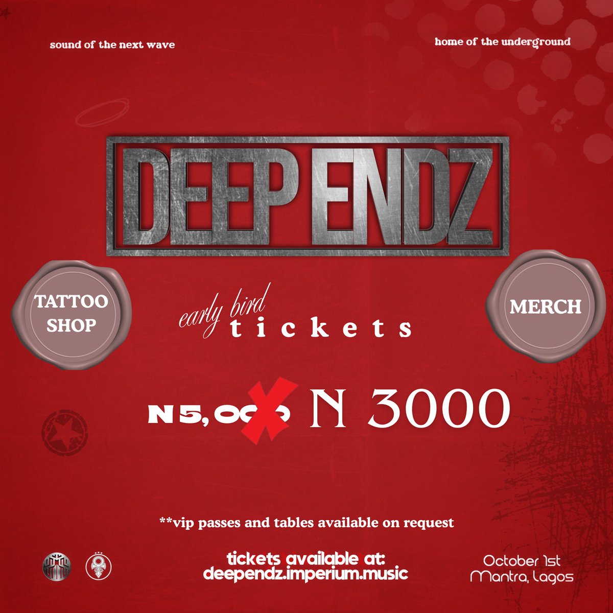 deeependz's tweet photo. HEROES AND VILLAINS, ASSEMBLE!!

Early bird tickets are still selling fast via the link in our bio. See you soon, Lagos. 🫶🏾🦹🏾

but tickets here: https://t.co/mL21wkN7OX https://t.co/ll6aWwlAui
