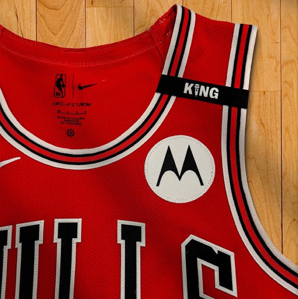 LegionHoops's tweet photo. Bulls to honor Stacey King with a “KING” jersey patch this season https://t.co/bVxN3Yu3JI