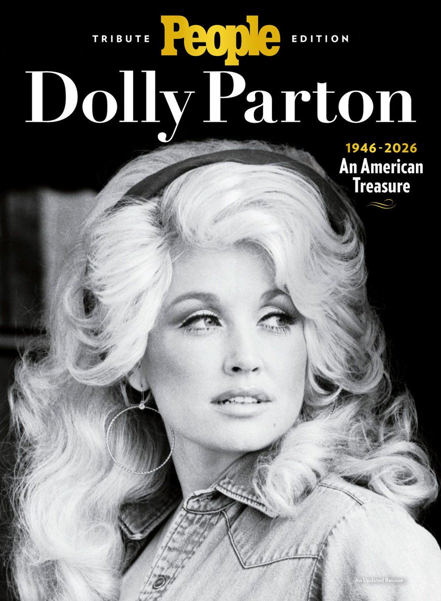 people's tweet photo. Dolly Parton brought joy, humor, heart, and unforgettable music to generations of fans. In a special tribute edition, PEOPLE is celebrating her extraordinary life with a new remembrance honoring the woman behind the songs and the remarkable legacy she leaves behind.

Get your copy today: https://t.co/0b588TQKhj