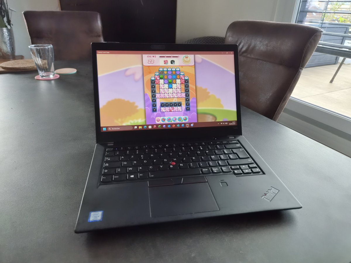 roge_jules's tweet photo. The #ThinkPad T480s’ touchscreen is absolutely brilliant.
But I never thought I’d be playing old games on it again...

#ThinkPadThursday #LenovoIN #ThinkOn 
@Lenovo https://t.co/MvaY5pcSKF