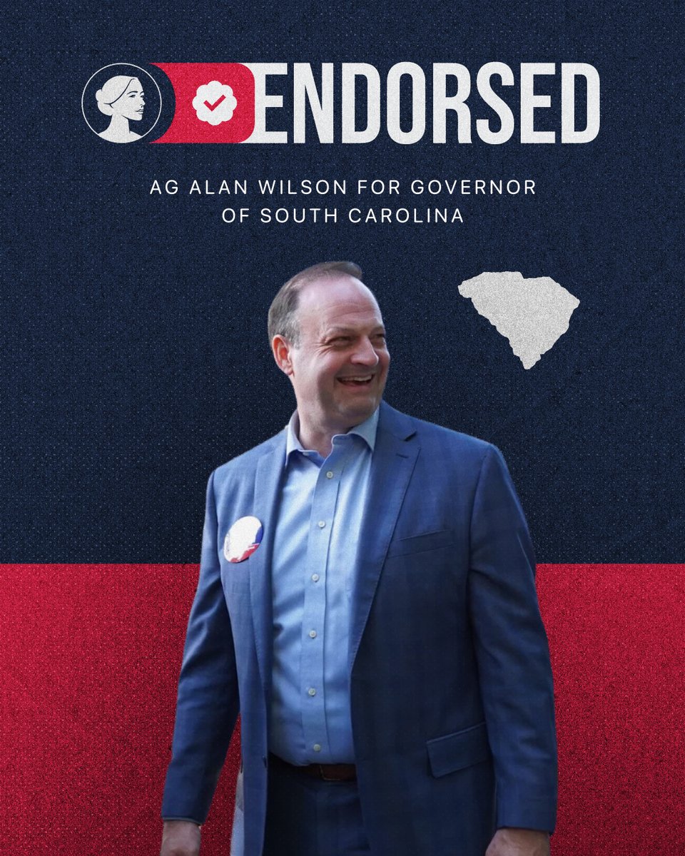 sbaprolife's tweet photo. 📢 NEW: SBA Pro-Life America Candidate Fund endorses Alan Wilson for governor of South Carolina #SCgov

@AGAlanWilson has served South Carolina through historic battles for unborn children & moms, with a well-established pro-life record. He & future Lt. Gov. Mike Reichenbach will halt the Democrats' radical agenda in its tracks and stand strong for LIFE.

“This is the time for pro-life voters from every corner of the state to come together and work for victory in this crucial election, which will decide the fate of countless children for years to come.” - @marjoriesba 

Read more: https://t.co/WetAQKXK6I