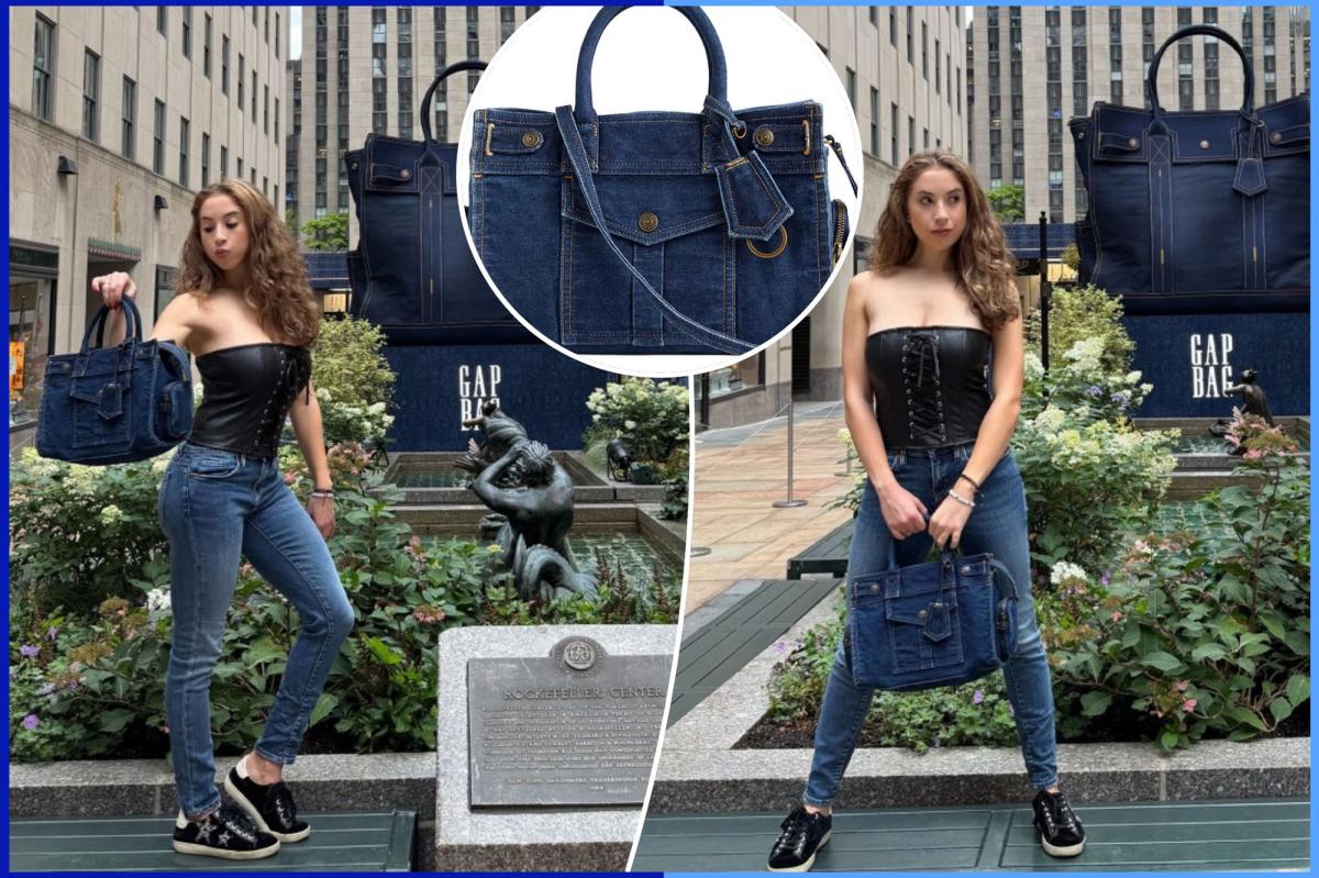nypost's tweet photo. GapBags' new 'Jirkin' jampacks five pockets into one tote for $500 https://t.co/CMUaPK5VPm https://t.co/l1WfZX1faG