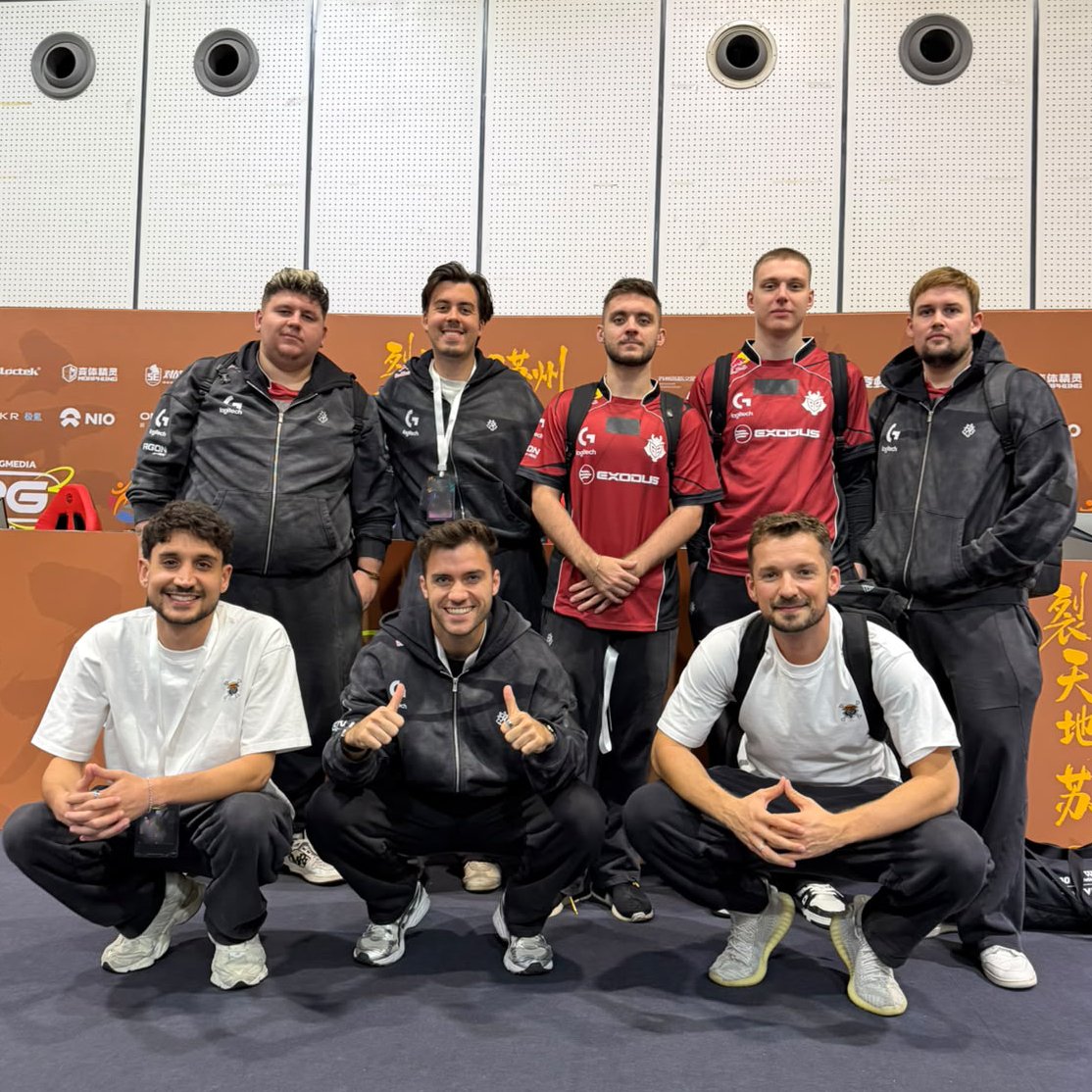 G2CSGO's tweet photo. Healthy or sick, we get things done 💪

See you tomorrow for the QUARTER-FINAL 🗣️ https://t.co/FoyZzl7qMy