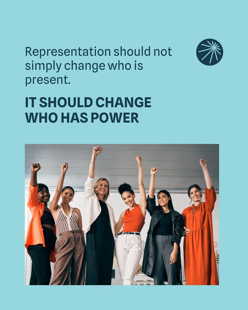womeninGH's tweet photo. Representation in global health is more than being in the room. It’s about who shapes priorities, influences decisions, and controls resources. Representation should not just change the picture. It should change who has power.

#GlobalHealth #WomenInGlobalHealth https://t.co/fjmmpbXDVr