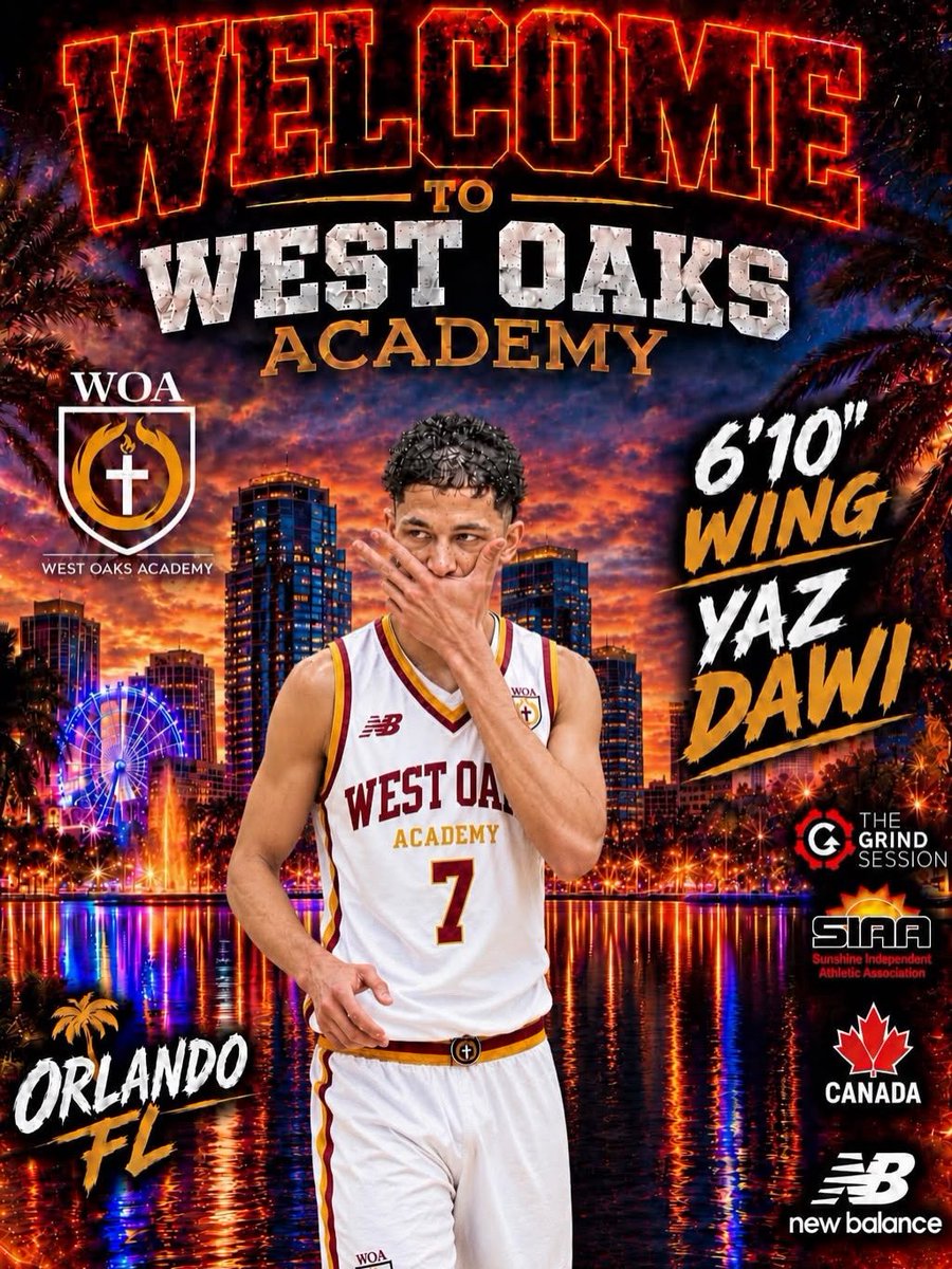 YazanOnThaGrind's tweet photo. Blessed to announce that I’ll be attending West Oaks Academy for my senior year #lastlap https://t.co/5xvhQjyebl