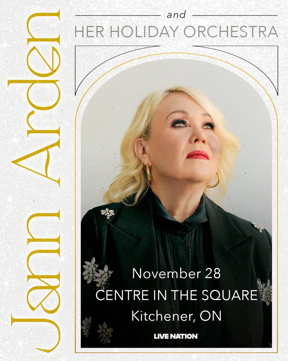 CHYM967's tweet photo. 🎄✨ Sleigh what?! We're sending you to see Jann Arden and Her Holiday Orchestra at Centre In The Square on Nov. 28!

Listen to Adele for your chance to WIN tickets 🎟️💙

More info: https://t.co/AeCnzQ7g7b https://t.co/caEP9tdUeQ