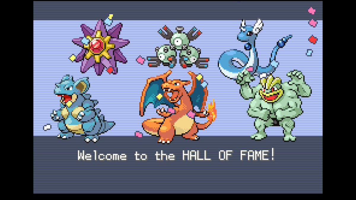 virtua94gaming's tweet photo. I just ran the Elite Four back to back in FireRed and LeafGreen. Rate my teams! #pokemon #gba #switch https://t.co/jhqMeiEgZW