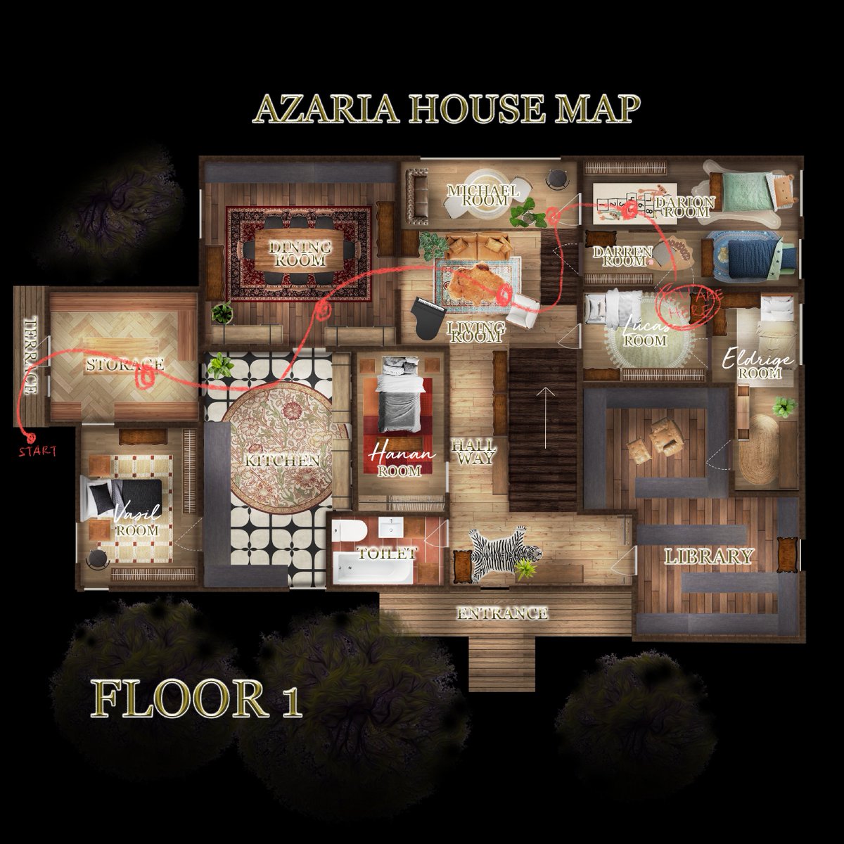 HouseOfAzaria's tweet photo. Map track. https://t.co/pw4g0o4zwk