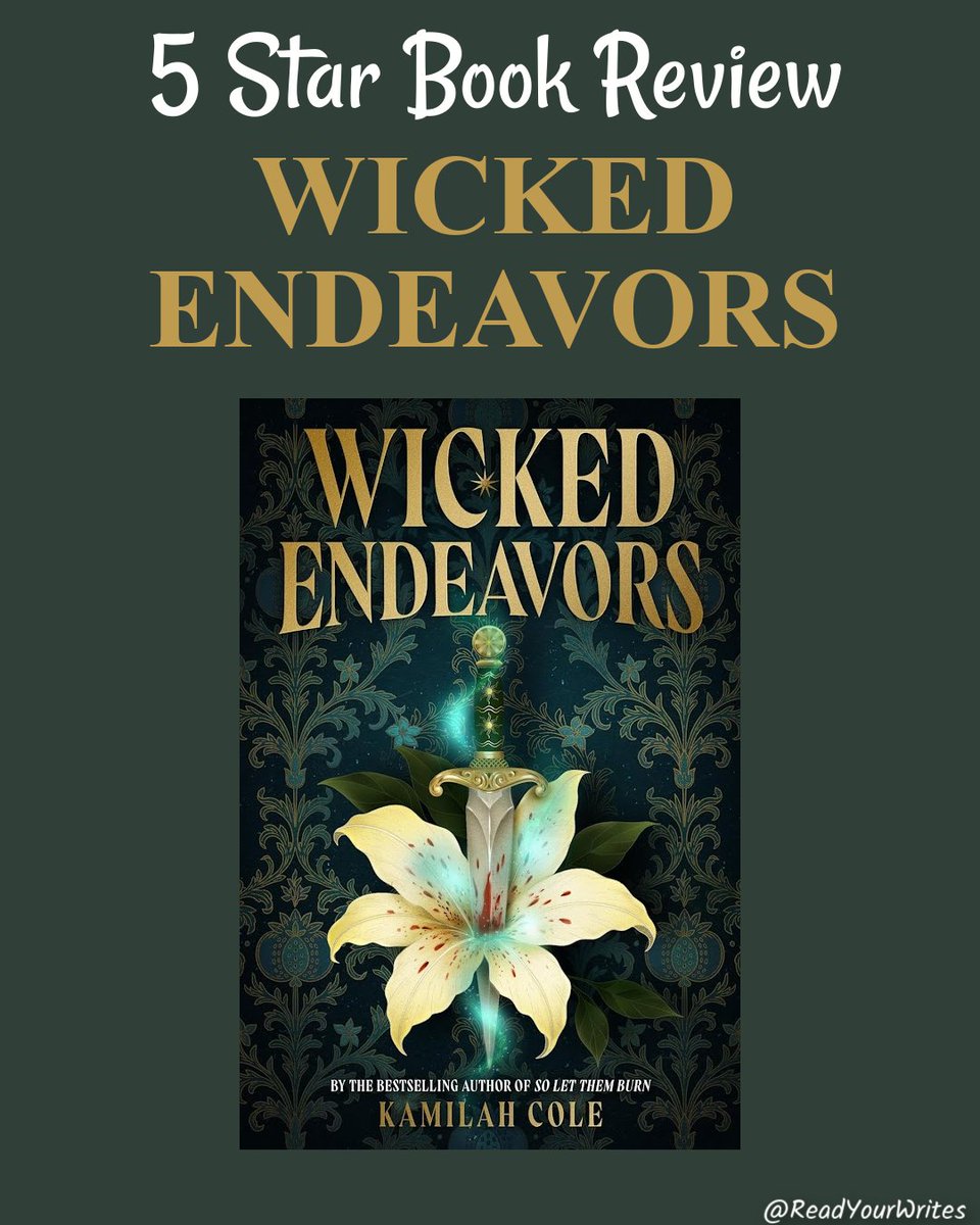 ReadYourWrites's tweet photo. @wordsiren's 𝐖𝐢𝐜𝐤𝐞𝐝 𝐄𝐧𝐝𝐞𝐚𝐯𝐨𝐫𝐬 is the story of Caya Donant, an 18-year-old who’s desperate, full of rage, &amp; set on revenge.
https://t.co/ZxBZx0xi7T

#yaromantasy #wickedendeavors #WickedEndeavorsTour #coloredpagesbooktours #diversecharacters @ColoredPagesBT @theNOVL https://t.co/tz6wQ0qMyQ