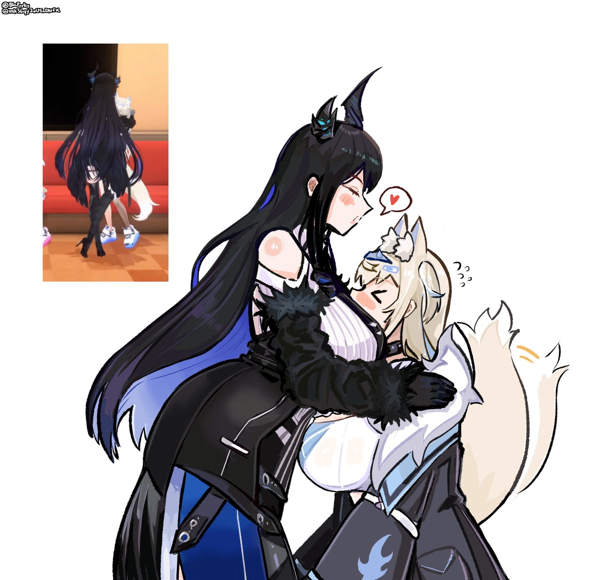 mk36qy2vUSnDNfX's tweet photo. #RavenCrafts #FWMCpix
How Nerissa Usually Treats Fuwawa https://t.co/coYUY8yWSd