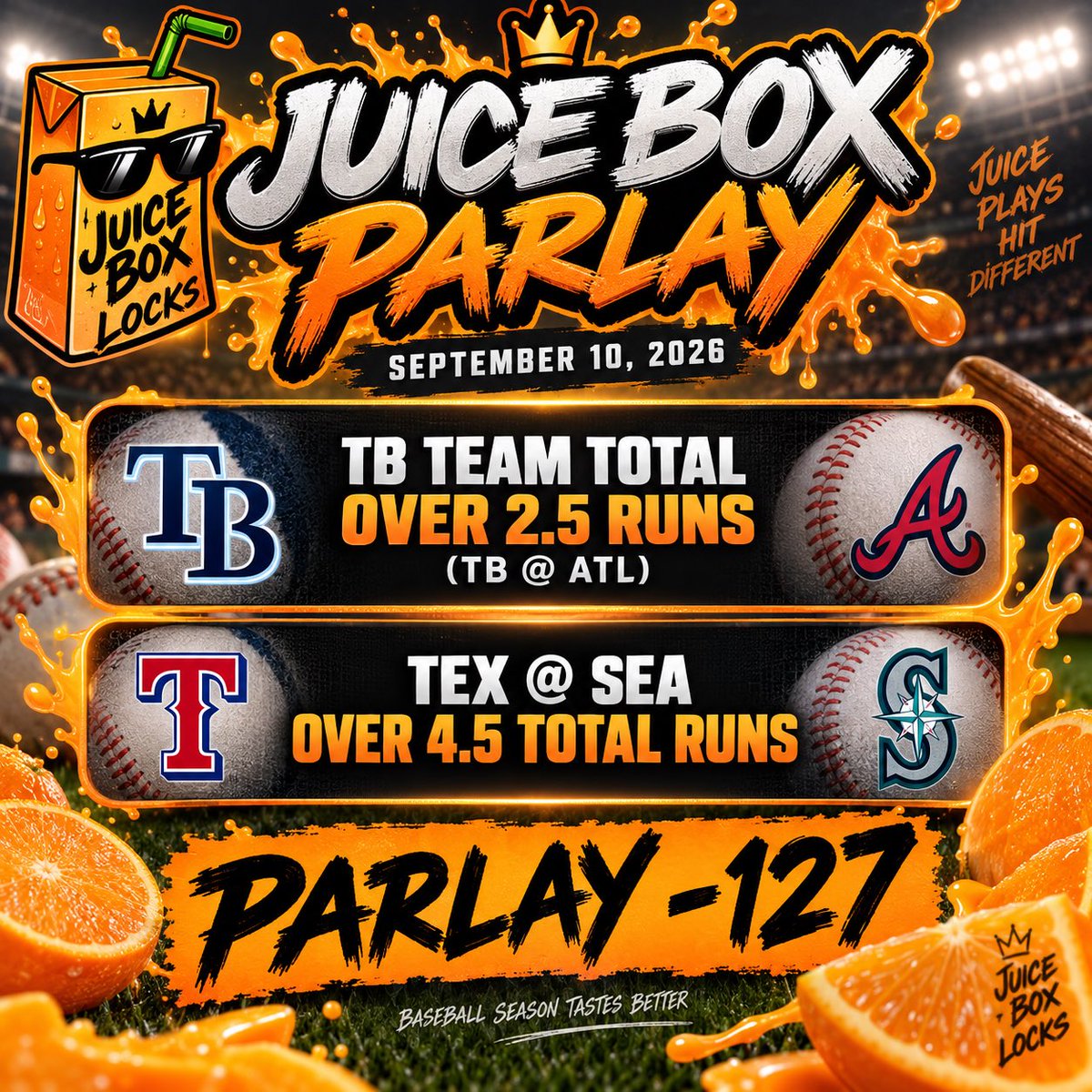 TheJuiceBoxLox's tweet photo. And we keep riding! VIP sweep last night also!! https://t.co/8n04txgwP8
