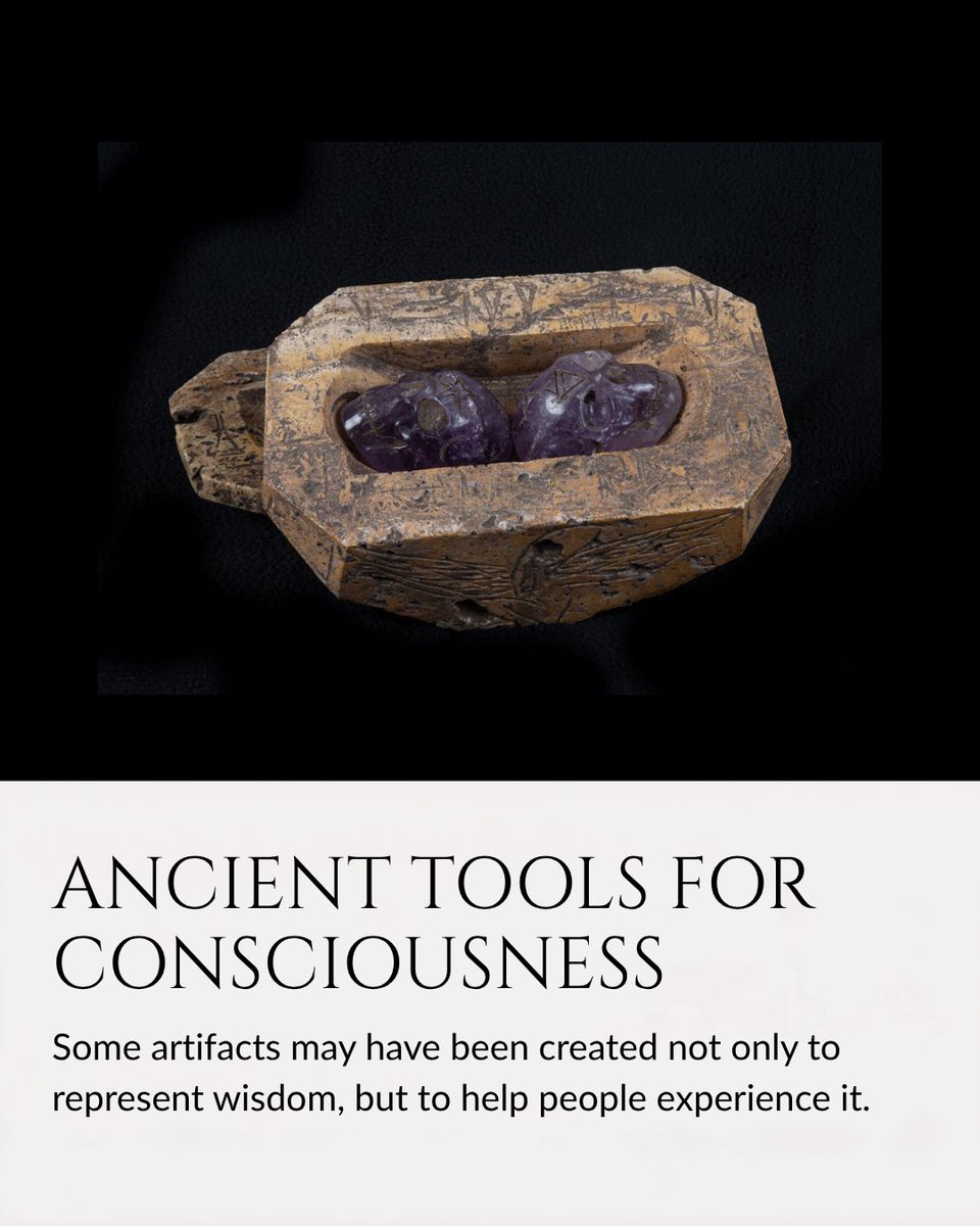 Artifact_Guard's tweet photo. Ancient artifacts may have actively focused attention, healing, and awareness. Artifact Guardians invites you to observe these transformational objects with grounded care. 

Visit an exhibit and explore for yourself! 🌀✨ 

#ArtifactGuardians #ConsciousnessTools #AncientCeremony https://t.co/3yTdV7BiHf