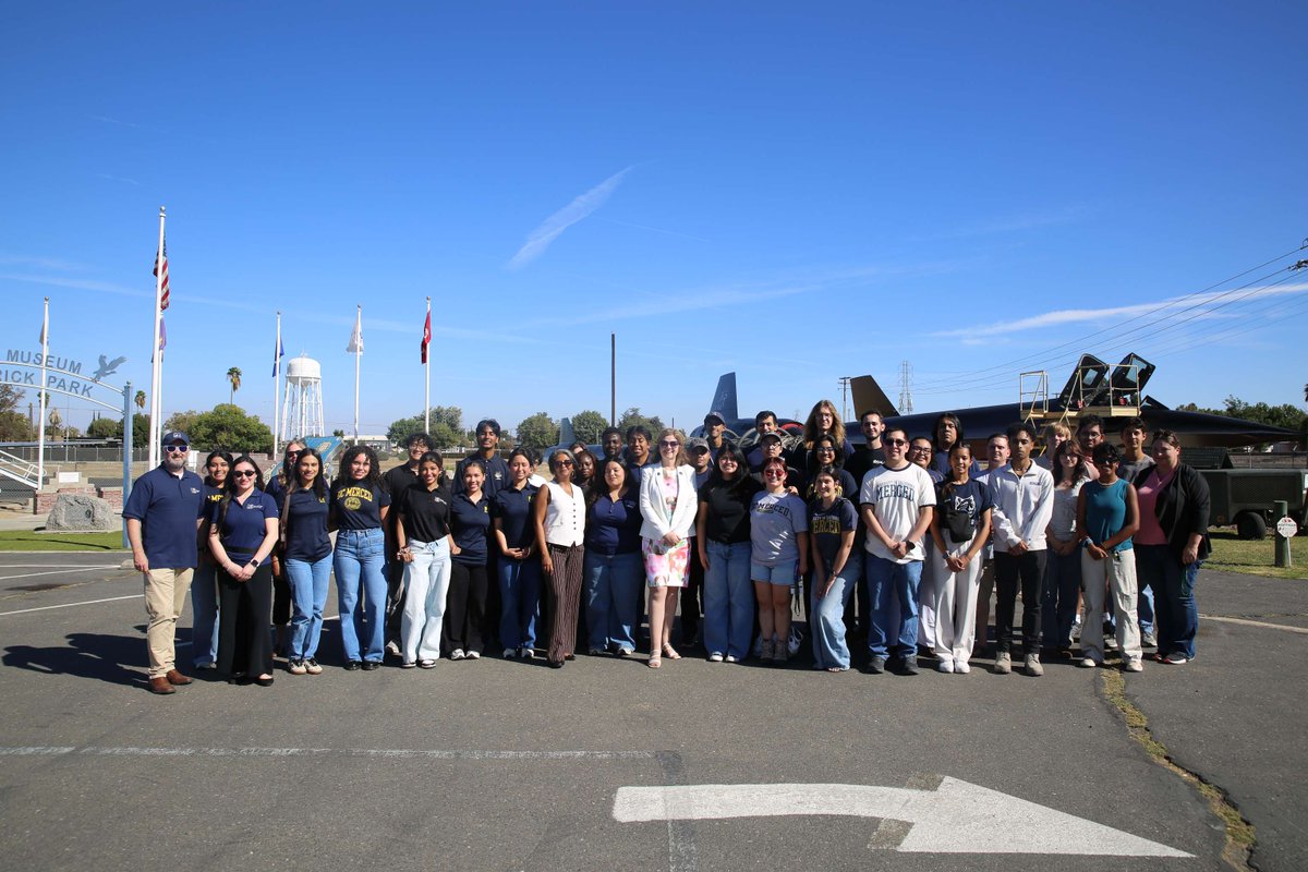 ucmerced's tweet photo. More than 30 Bobcats met with NASA Administrator Jared Isaacman to talk about the future of space exploration, careers at NASA and the projects they’re already working on, including UC Merced’s first nanosatellite, BOBSat-1. 🛰️ Read more 🔗 https://t.co/UoDzxzXvZe https://t.co/DpNTQzon1b
