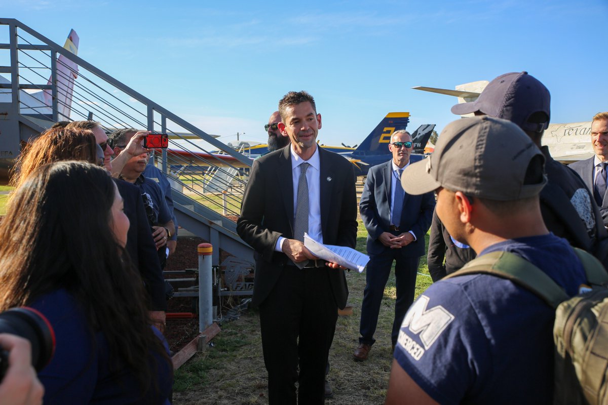ucmerced's tweet photo. More than 30 Bobcats met with NASA Administrator Jared Isaacman to talk about the future of space exploration, careers at NASA and the projects they’re already working on, including UC Merced’s first nanosatellite, BOBSat-1. 🛰️ Read more 🔗 https://t.co/UoDzxzXvZe https://t.co/DpNTQzon1b