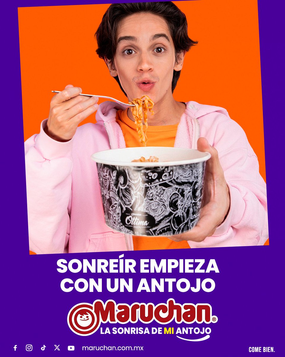 OttimaPastaMex's tweet photo. 🍜😄 La sonrisa de saborear Maruchan hasta la última cucharada.

 #LaSonrisaDeMiAntojo #SonrisasMaruchan https://t.co/ksYxAcvPCj