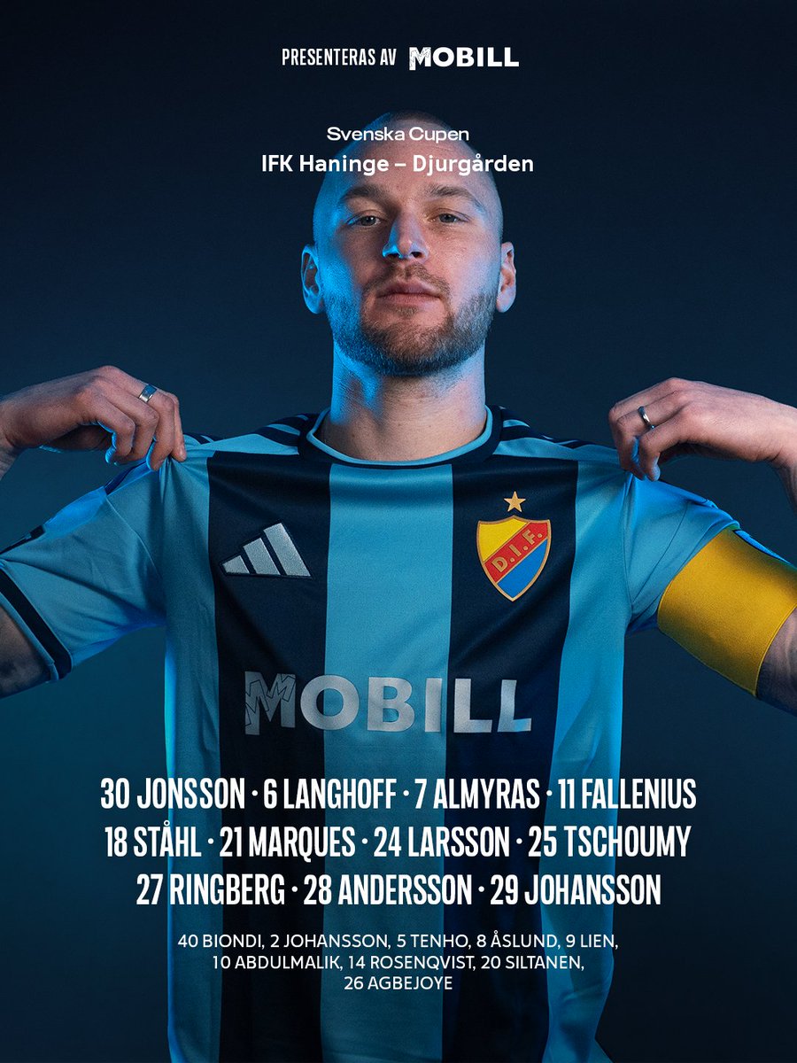 DIF_Fotboll's tweet photo. Startelvan på Stadion! https://t.co/2COL78lAPs