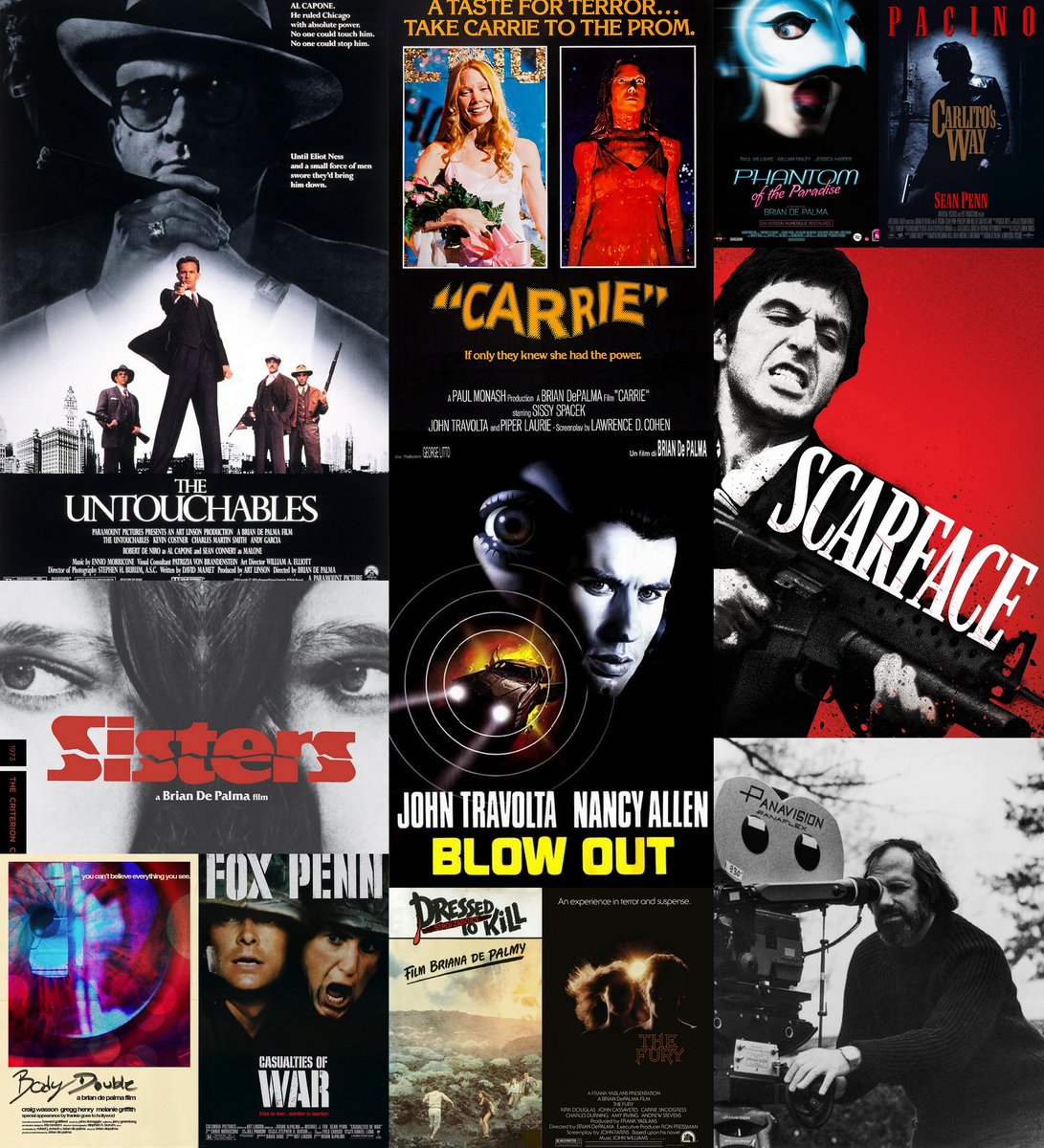 auteurhouse's tweet photo. Happy 86th Birthday to the brilliant Brian De Palma.

What's your favorite film from him? https://t.co/cCOEJtZClB