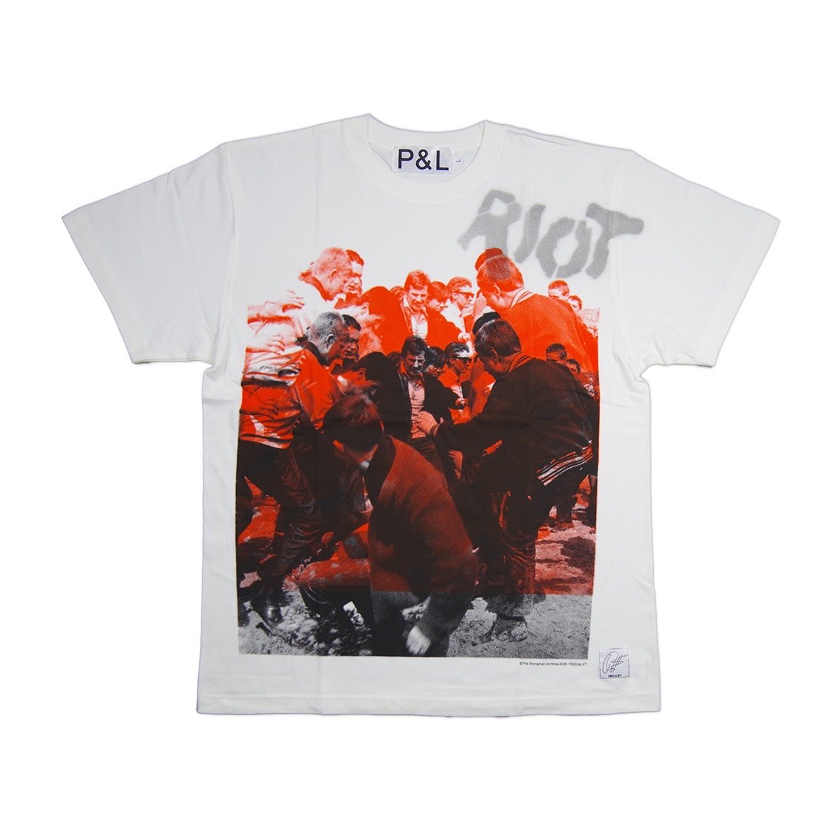 PEEL_N_LIFT's tweet photo. RIOT T shirt

PEEL&amp;LIFT原宿POP-UP 先行発売
2026.09.11(FRI.)12:00
※店頭のみでの発売です

Delivery : 2026.09.12(Sat.) 11:00

※PEEL&amp;LIFT  WEB SHOPでの発売は
9月16日(水)11：00〜予定です。
(POP UPにて完売の場合はオンラインでの展開ございません)

#peelandlift https://t.co/xMdlEkbmmp