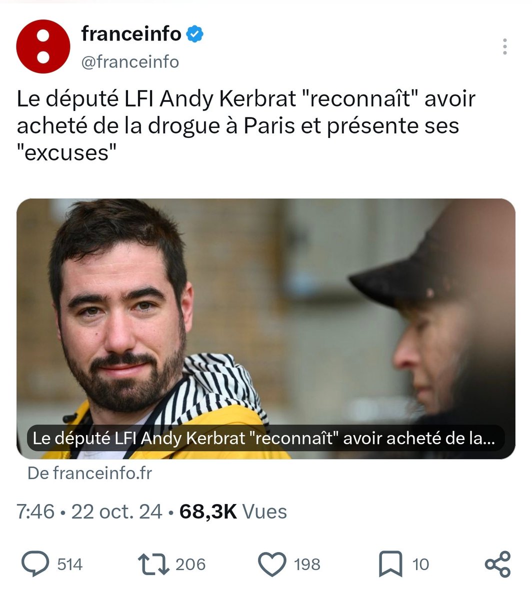 _LePetitCaporal's tweet photo. Cascade insoumise, réalisée par un professionnel : le même qui a acheté des stups, et reproche à Gabriel Attal de boire un demi.
Sans trembler. https://t.co/xNLsmgq8kC