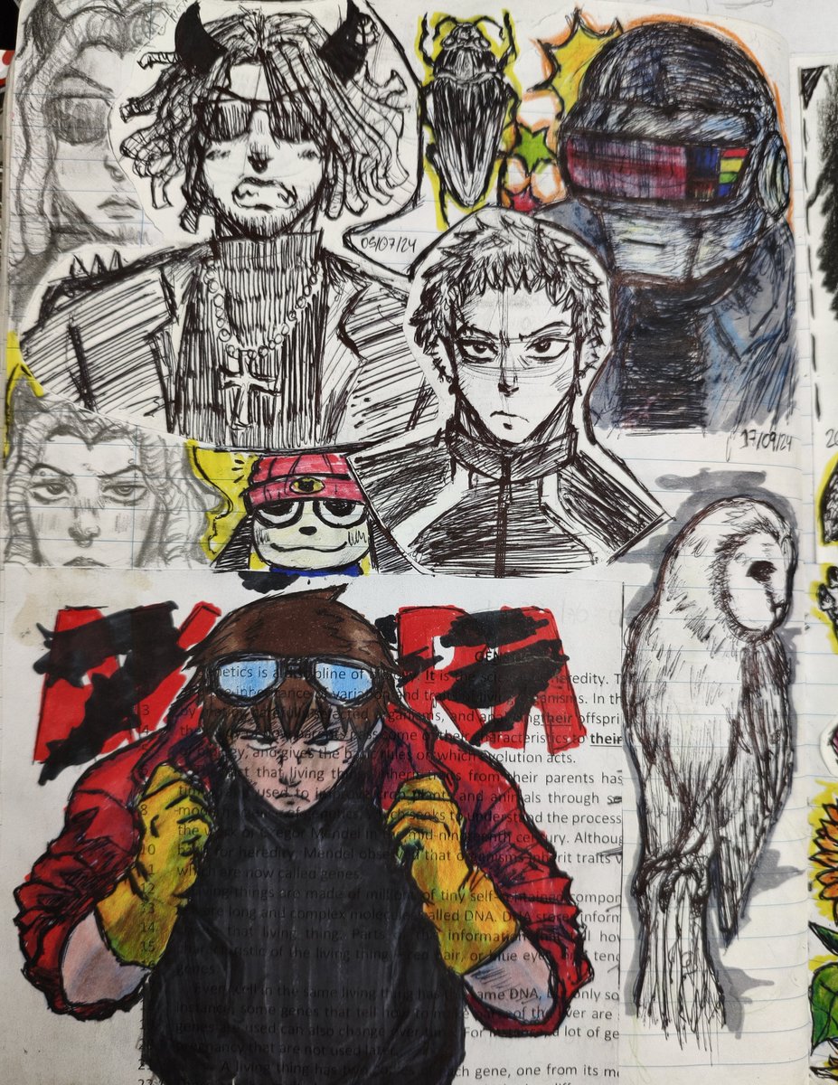 Octom1nt's tweet photo. Some things I drew a while ago O.o

#traditionalart https://t.co/4OtCg1oD8m