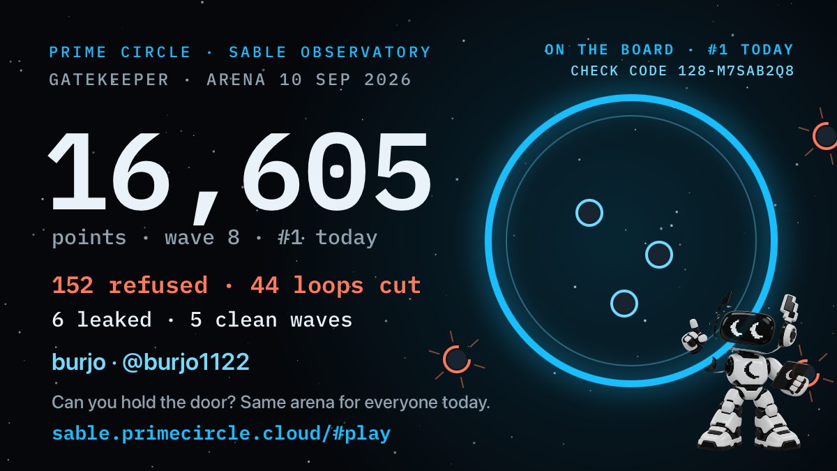 burjo1122's tweet photo. letsgooo @sablenetwork
Thanks for letting me know about this gameโcome on, try to beat my score!
@AlfinMzn123 #GatekeeperJava https://t.co/kC8hYqymIO