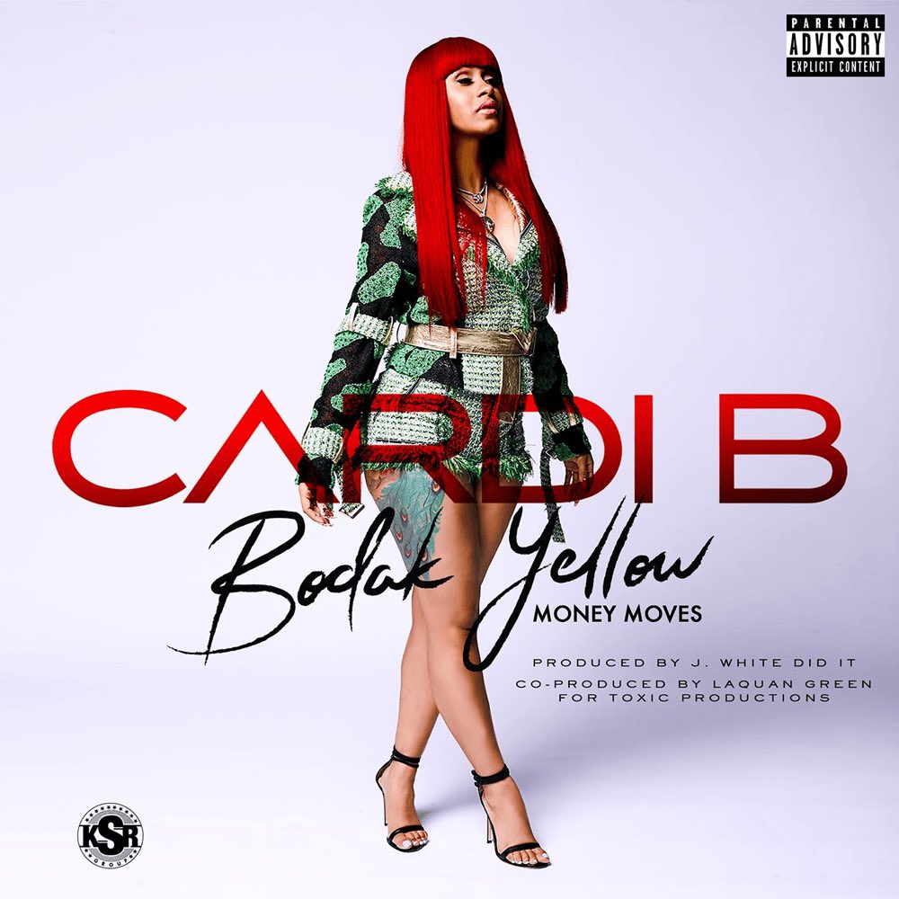 itsBambii's tweet photo. #CardiBβs 2017 breakout hit
"#BodakYellow" made music history by becoming the first solo female rap song to reach Diamond certification and top the #BillboardHot100 without any featured artists in nearly 20 years
πΆ #ChartRun π΅: Stayed at No. 1 for three consecutive weeks, beating out #TaylorSwift's "Look What You Made Me Do". π π£βοΈπβοΈ π£π§‘π π§‘π£ππ§‘π
She is no #Rookie !!! This is the #NEW
πΆπΊπ¨π #QueenOfRap ππ€ πΊ
#Trendybonnets GOODBYE
π
#itsbambiibarbie πππππππππππππππππ