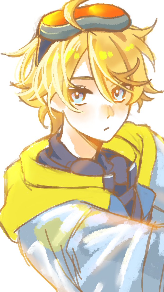 sagashiitako's tweet photo. 🥽💛
#YuDrawWilson https://t.co/6yG90Fsked