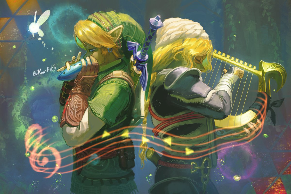 KornArt3's tweet photo. Ocarina of Time https://t.co/CWpSraxER4