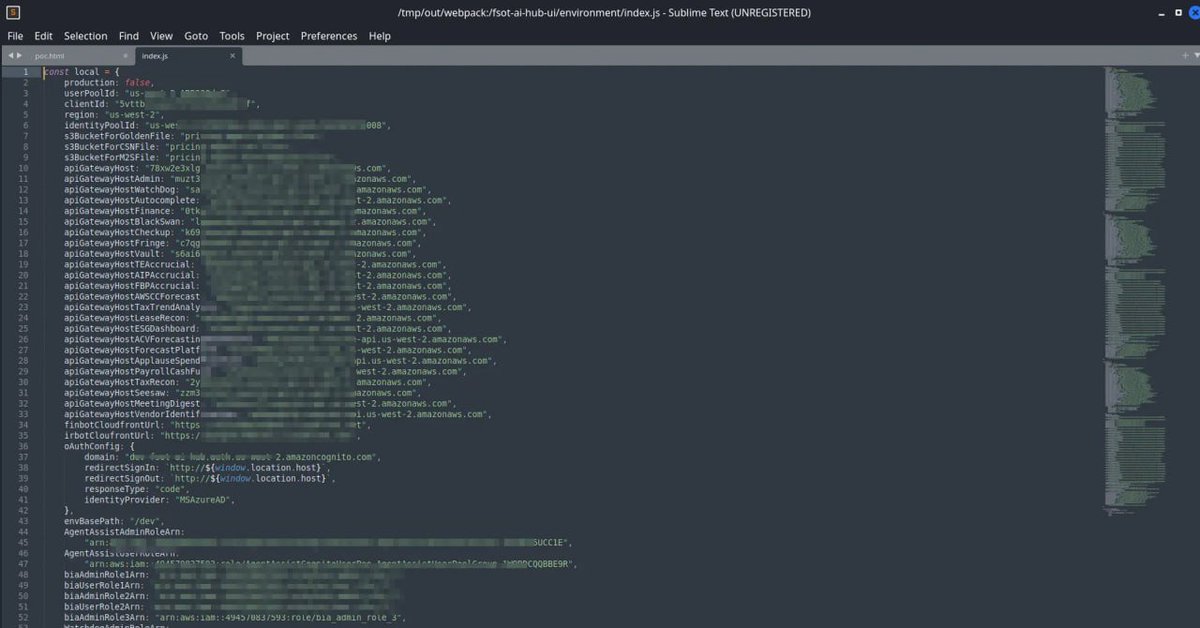 luckyhacker43's tweet photo. "How I Got AWS Secret Keys from Exposed Variables in JS File" 🤯🔥

👨‍💻 Mohamed Ibrahim (mohameddiv77)
🔗 https://t.co/Y5IonJhwc4
Join team 🐦‍🔥 https://t.co/cADA5DUdp5 https://t.co/zInpu3Y9Bg
