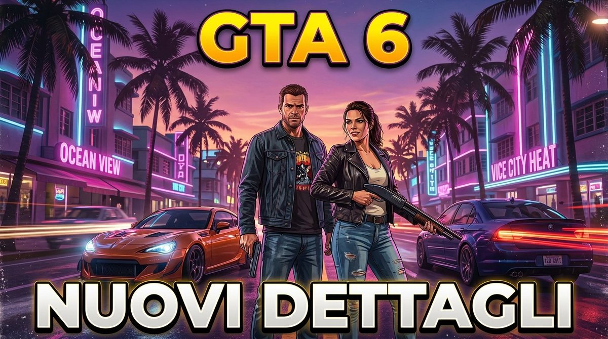 GtaZone_it's tweet photo. Leggi questo articolo su https://t.co/tqmGeqQXop: GTA 6: nuovi dettagli su Jason e Lucia, rapine, criminalità e mondo di gioco 👉 https://t.co/7UbI9rQmRj https://t.co/QkmUbVFDu3