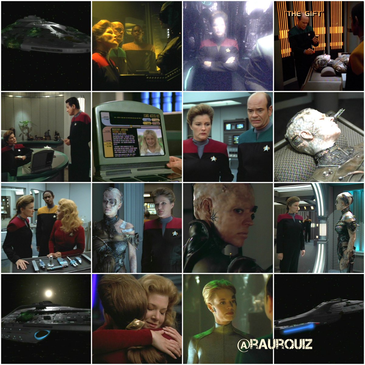 raurquiz's tweet photo. #otd #startrek #voyager #thegift #janeway #chakotay #tuvok #kim #paris #belannatorres #kes #7of9 #emh #neelix #startrek60 @TrekMovie @TrekCore @StarTrek @StarTrekOnPPlus https://t.co/DFOIBa3jbC