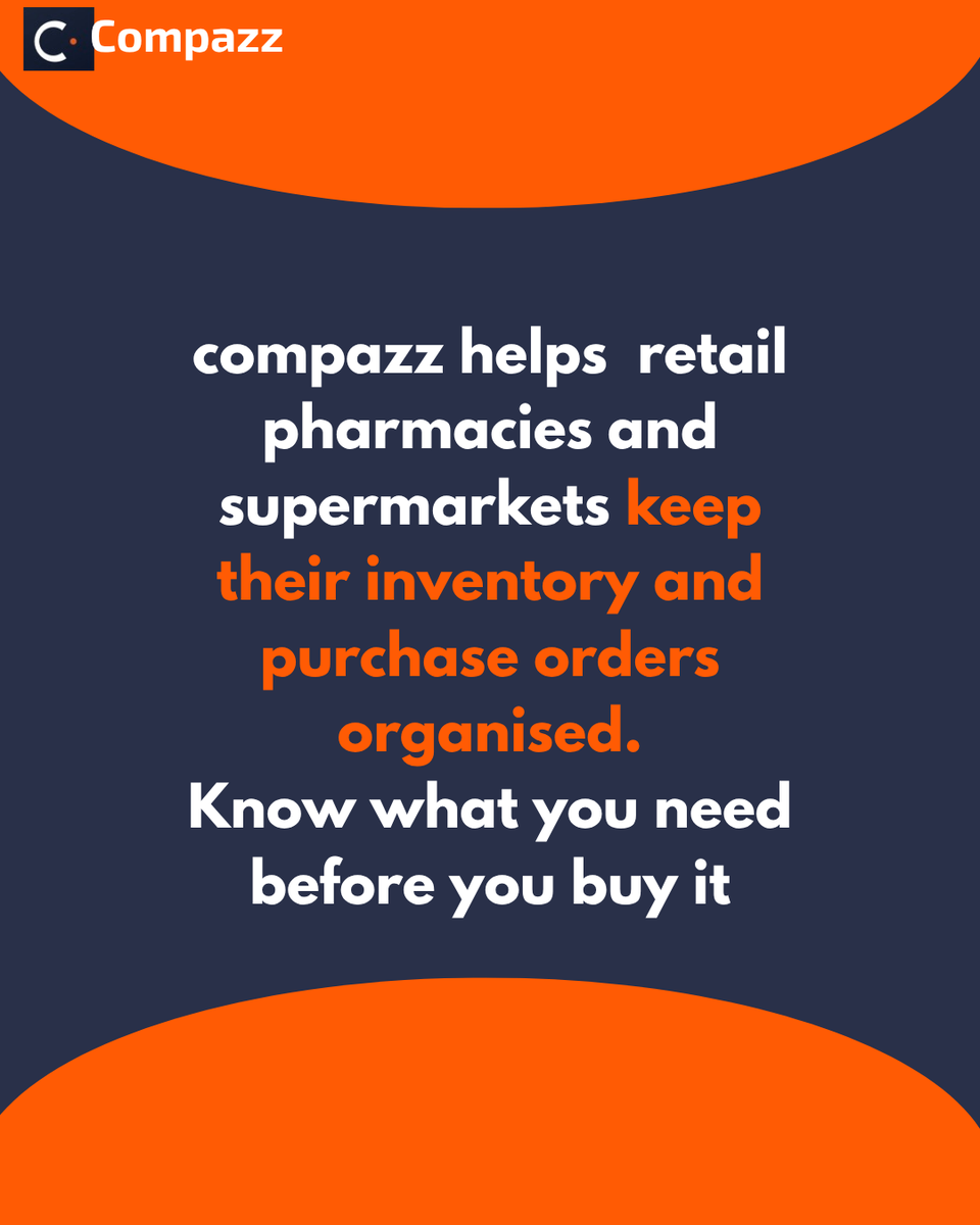 trycompazz's tweet photo. Still figuring out what to buy every time you restock?

Compazz helps retail pharmacies and supermarkets see what’s selling, what’s running low, and what’s already in stock.

Sign up today and let us help you set up your inventory in 5 minutes.
https://t.co/gQN3wfMrHQ

#compazz https://t.co/NpR0XZmNzO