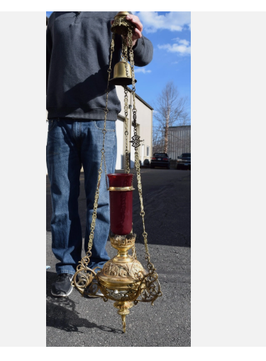 BrendanTHamtil's tweet photo. Nice Antique Ornate Hanging Solid Brass Sanctuary Lamp for sale! Asking for $1,825! Contact us at 913-710-0025! + 15" diameter (arm to arm). Total height 56".
#kc #parish #america #forsale #catolica #christ #kansascity #church #ks #saints #holyweek #missouri #catholicfamily https://t.co/9QNDvGAkMJ